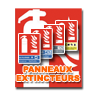 Les panneaux extincteurs