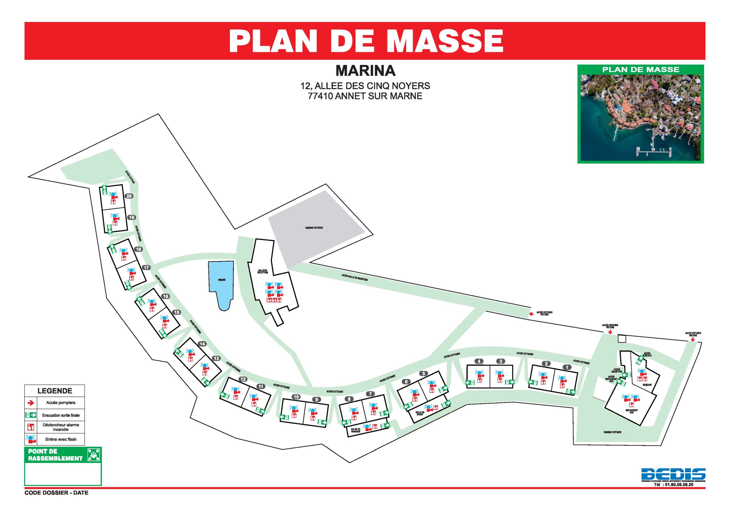 PLAN DE MASSE - 2