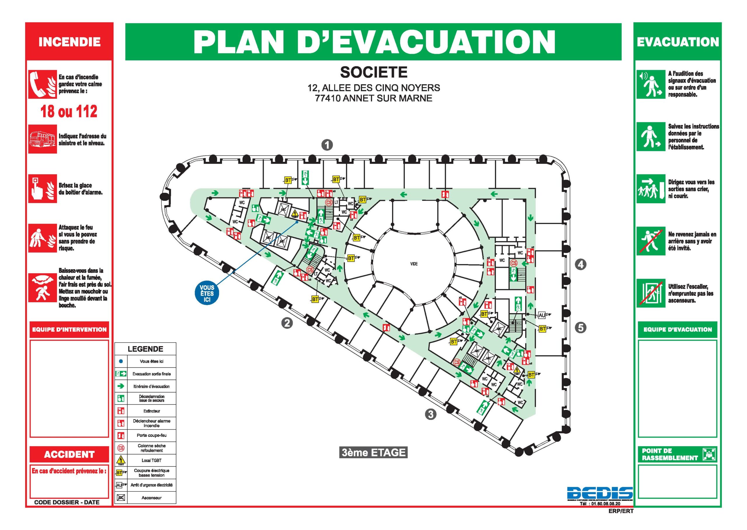 PLAN EVACUATION - 2